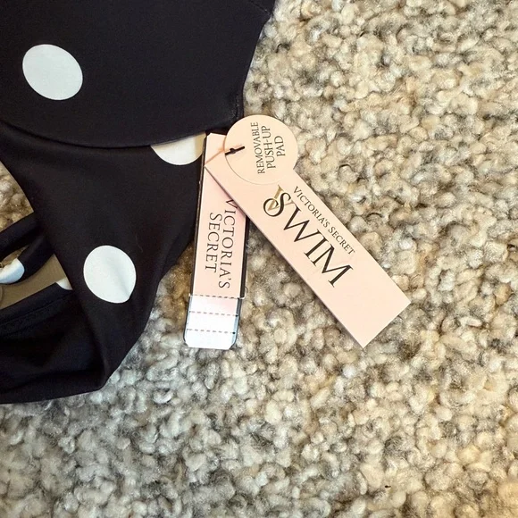 Victoria’s Secret Black Polka Dot Bikini Set - Picture 5 of 6